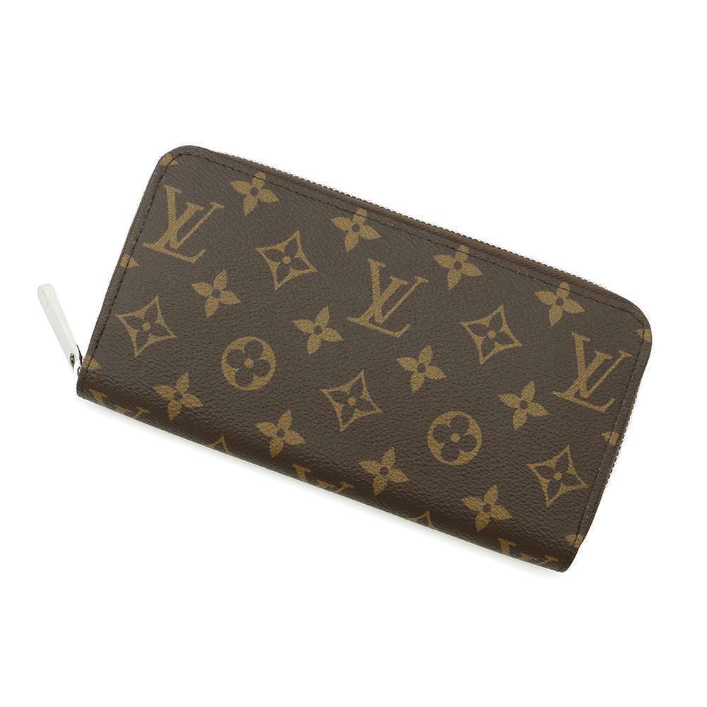Louis Vuitton Monogram Zippy Wallet Blue Long